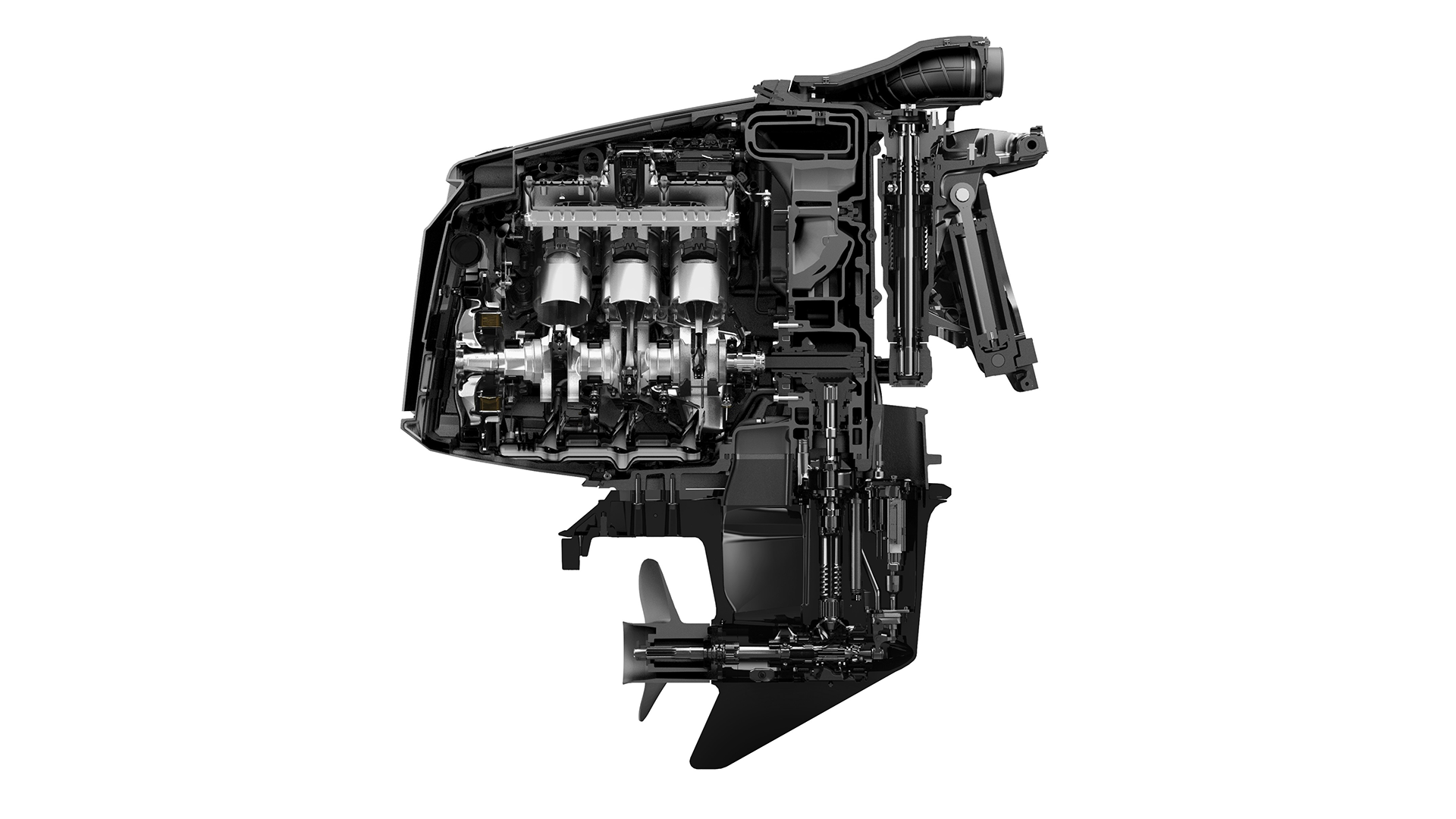 Manitou Rotax Engine Cutaway Feature