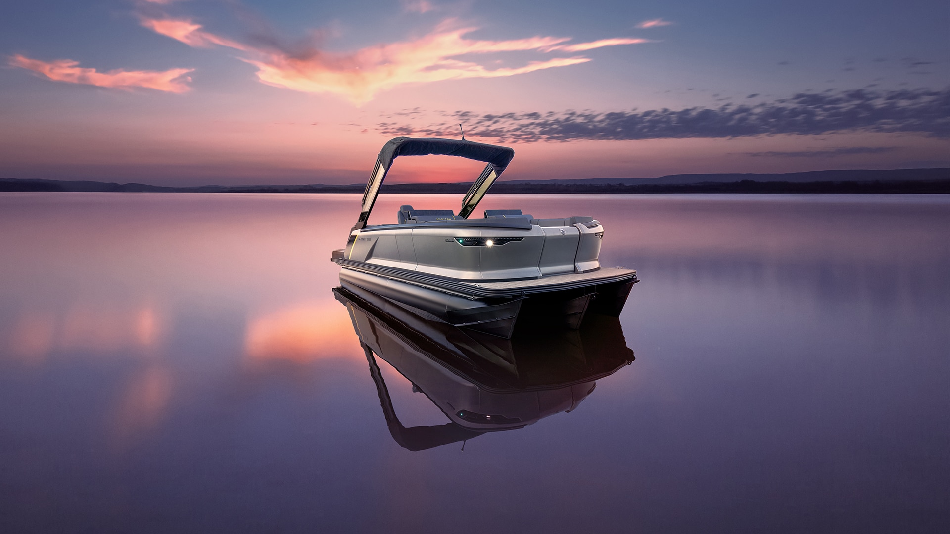 Manitou Explore Pontoon with elevated style and substance