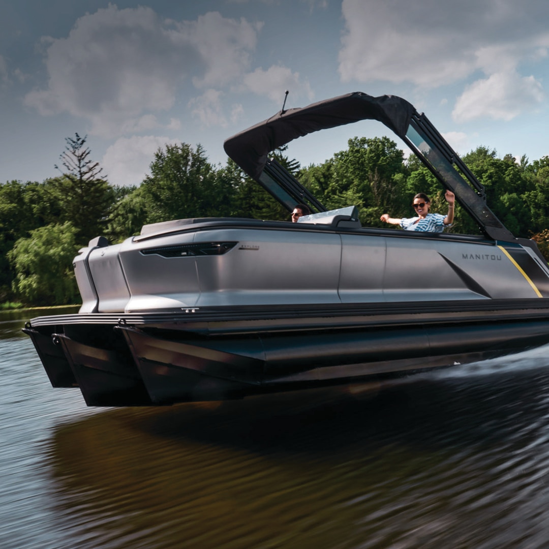 New Manitou Explore Pontoon Boat