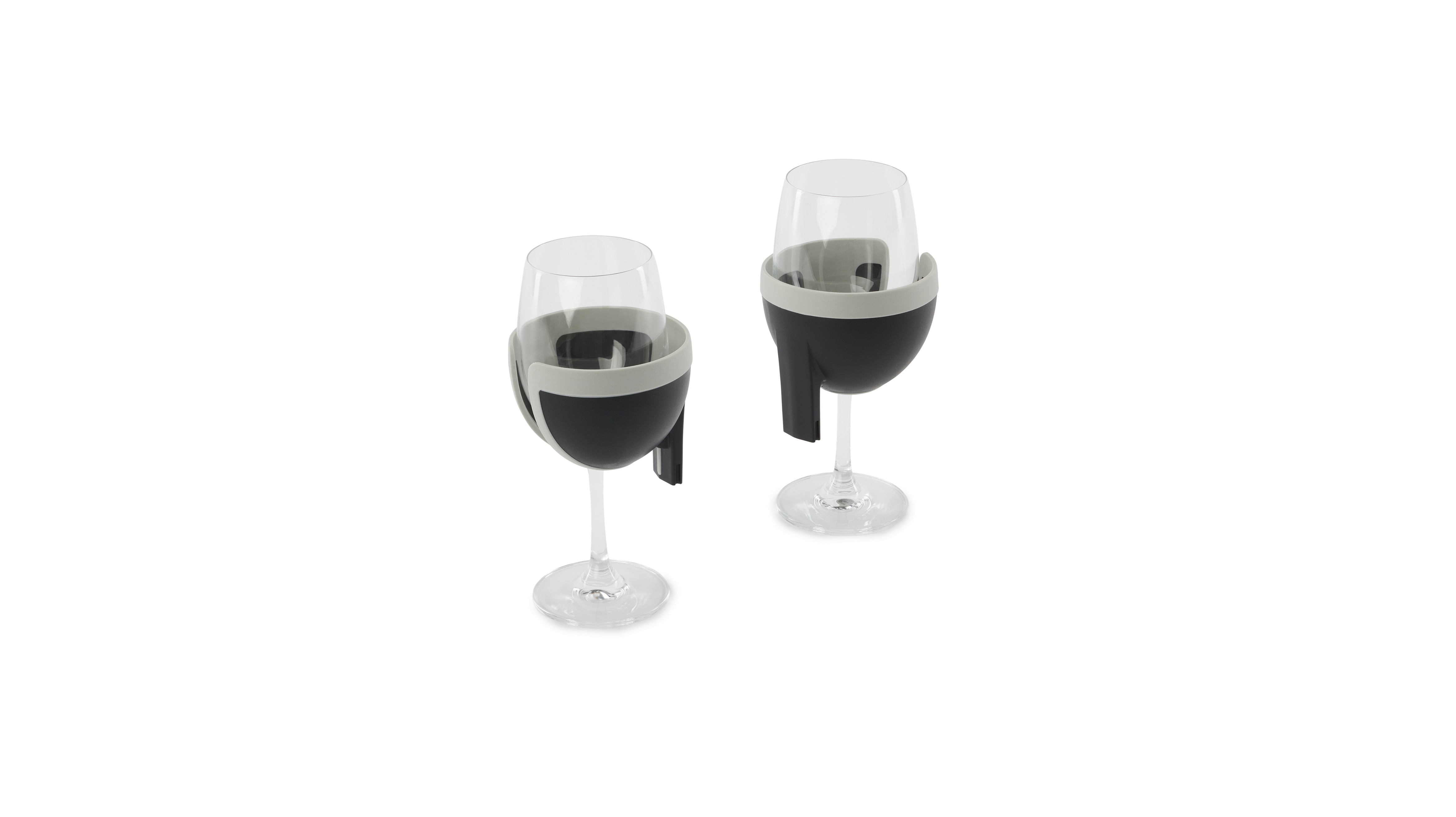 LinQ Lite Stemware cup holder for usage on pontoon boats